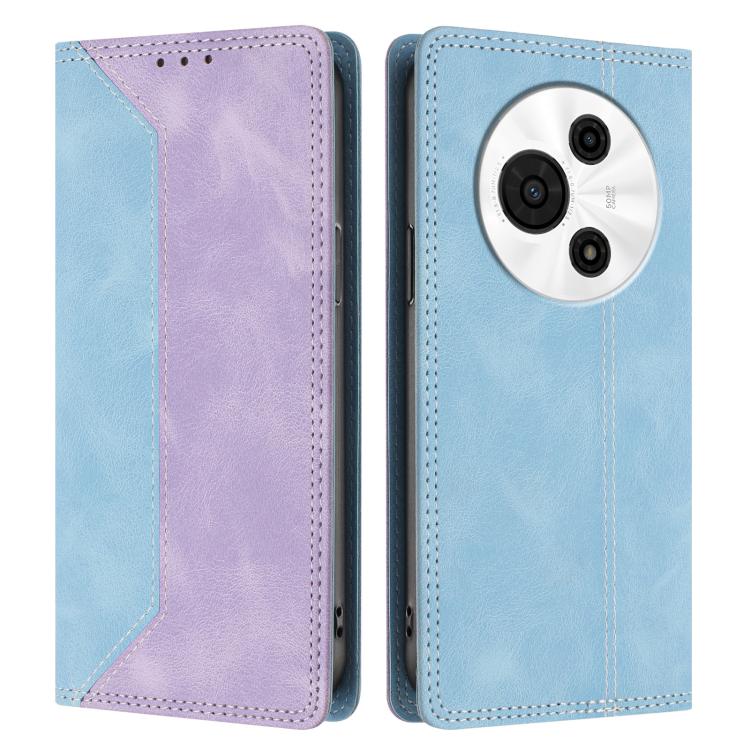 For TCL 60 SE NxtPaper Skin Feel Two-tone RFID Blocking Vegan Leather Phone Case