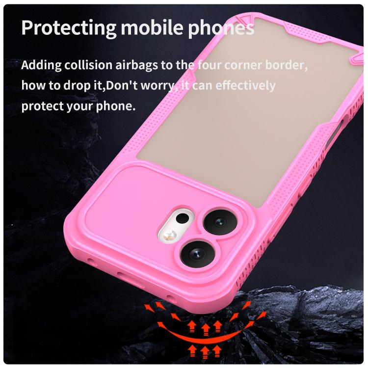 For Honor 600 Global Armor Glaze PC Hybrid TPU Phone Case