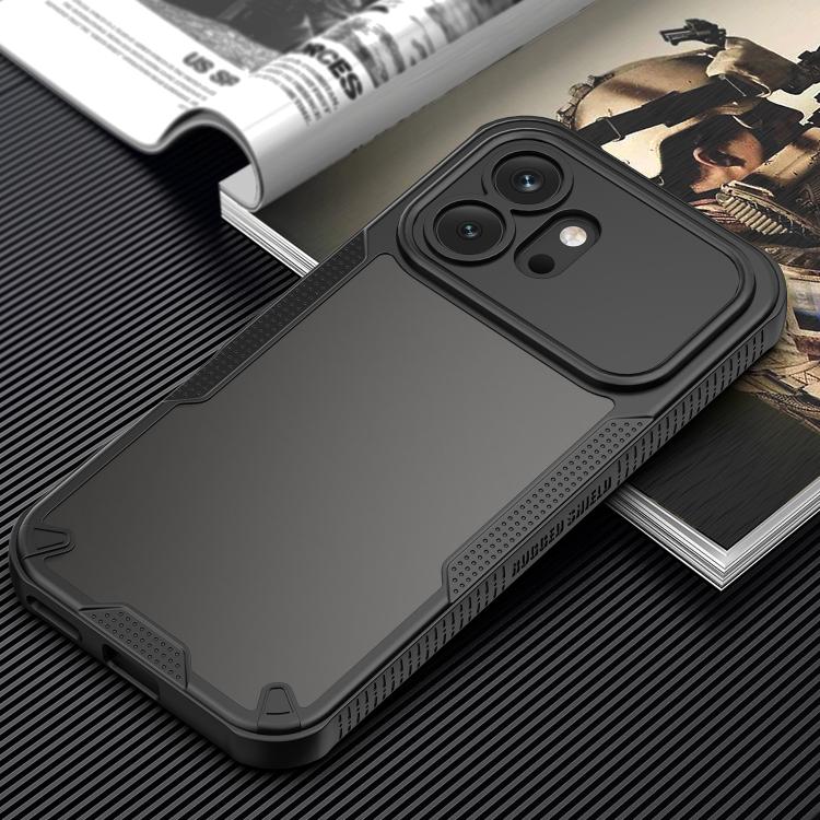 For Honor 600 Global Armor Glaze PC Hybrid TPU Phone Case