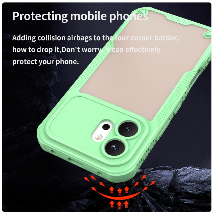 For Honor 600 Global Armor Glaze PC Hybrid TPU Phone Case