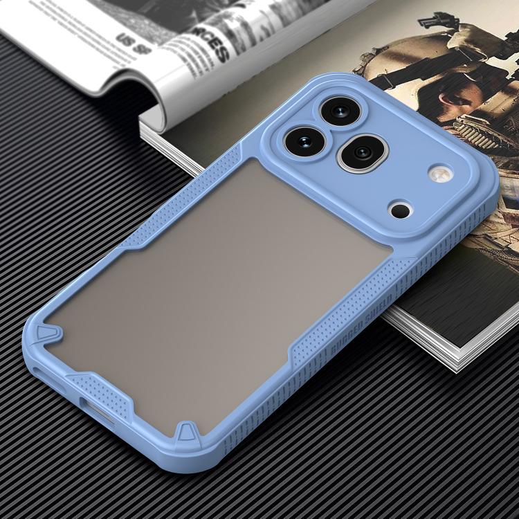 For Honor 600 Pro Global Armor Glaze PC Hybrid TPU Phone Case