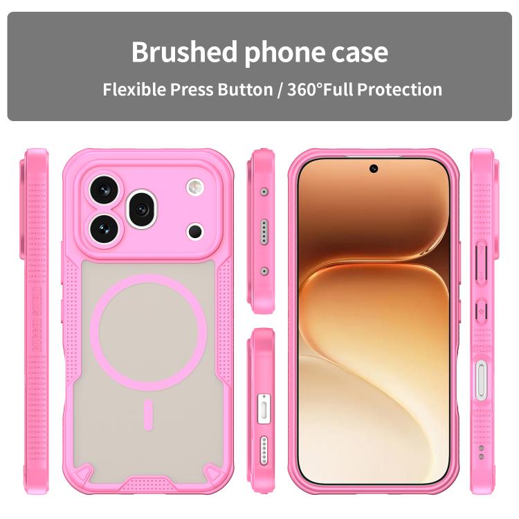 For Honor 600 Pro Global Armor Glaze MagSafe Magnetic Phone Case