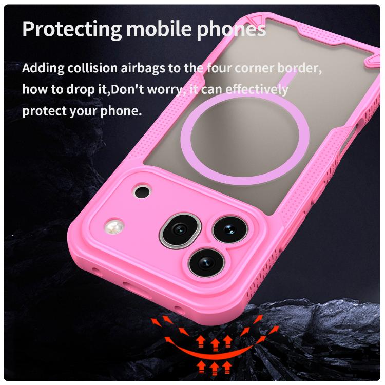 For Honor 600 Pro Global Armor Glaze MagSafe Magnetic Phone Case
