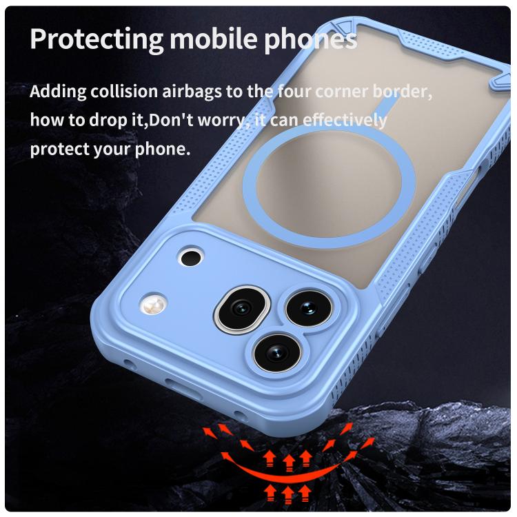 For Honor 600 Pro Global Armor Glaze MagSafe Magnetic Phone Case