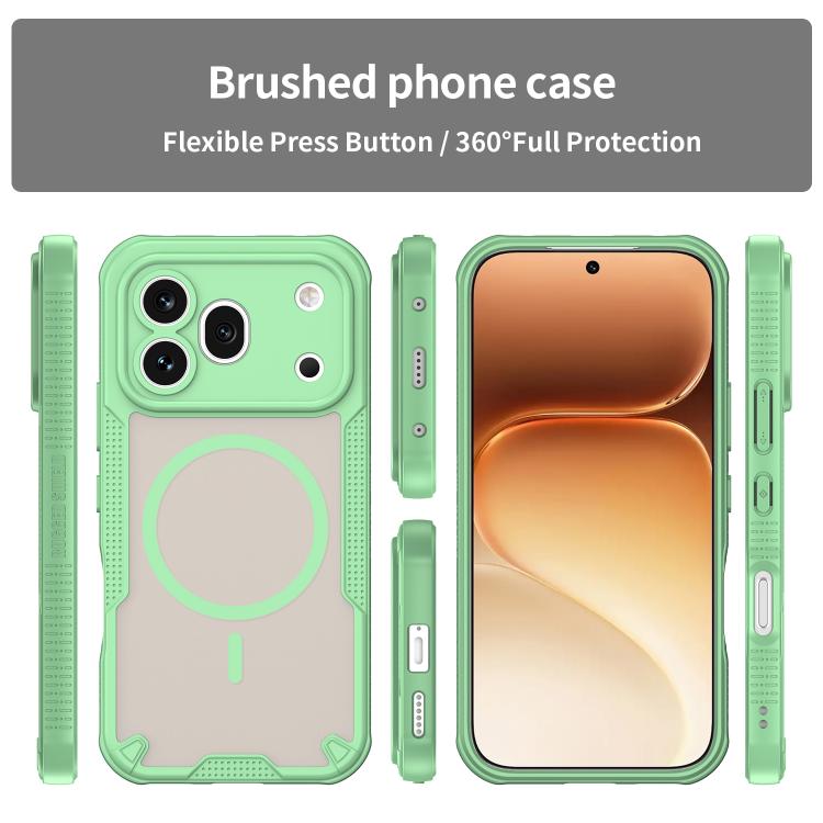 For Honor 600 Pro Global Armor Glaze MagSafe Magnetic Phone Case