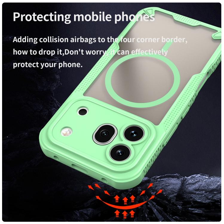 For Honor 600 Pro Global Armor Glaze MagSafe Magnetic Phone Case