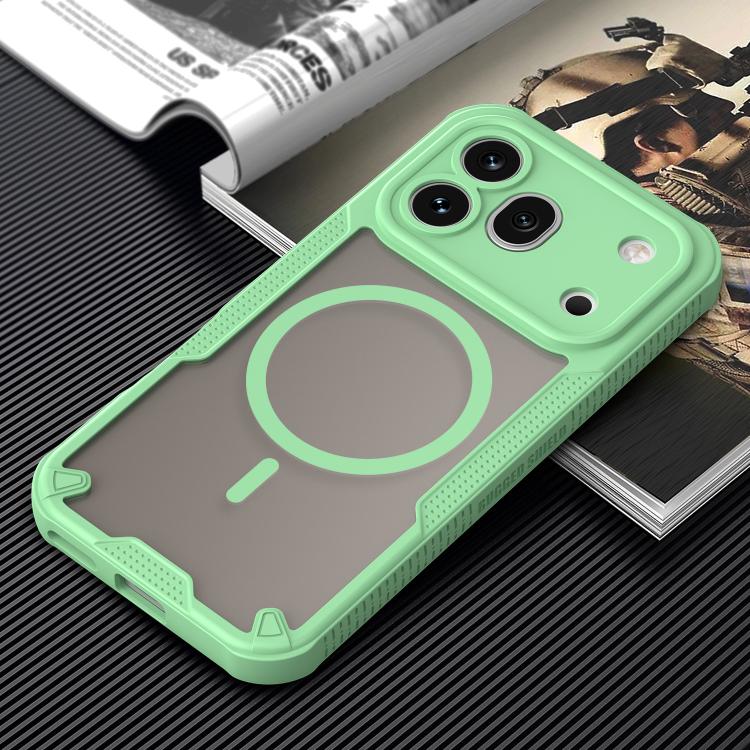 For Honor 600 Pro Global Armor Glaze MagSafe Magnetic Phone Case