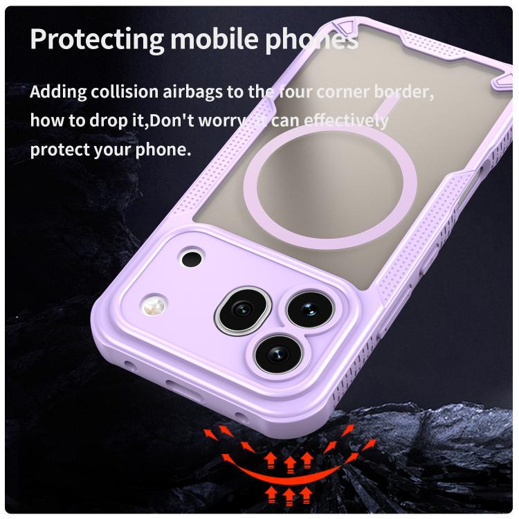 For Honor 600 Pro Global Armor Glaze MagSafe Magnetic Phone Case