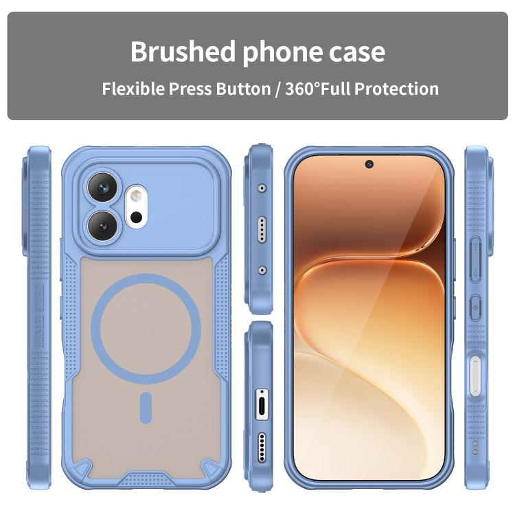 For Honor 600 Global Armor Glaze MagSafe Magnetic Phone Case