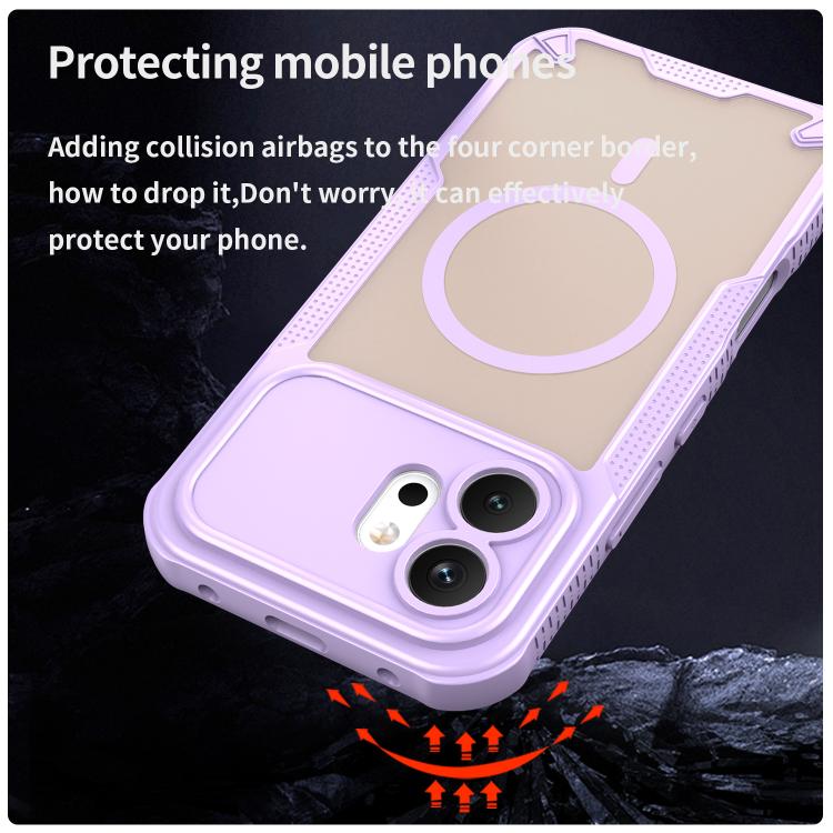 For Honor 600 Global Armor Glaze MagSafe Magnetic Phone Case