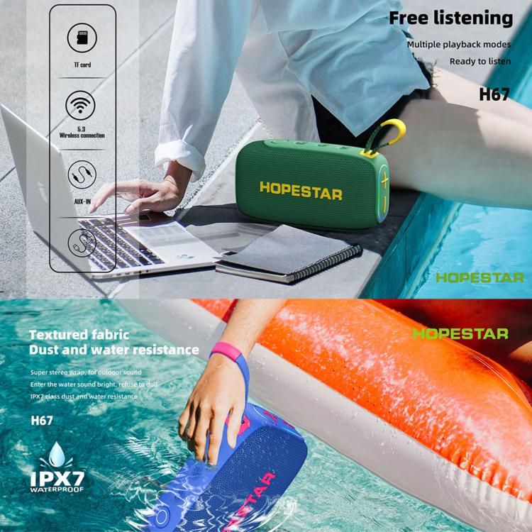 HOPESTAR H67 30W Outdoor IPX7 Waterproof Wireless Bluetooth Speaker