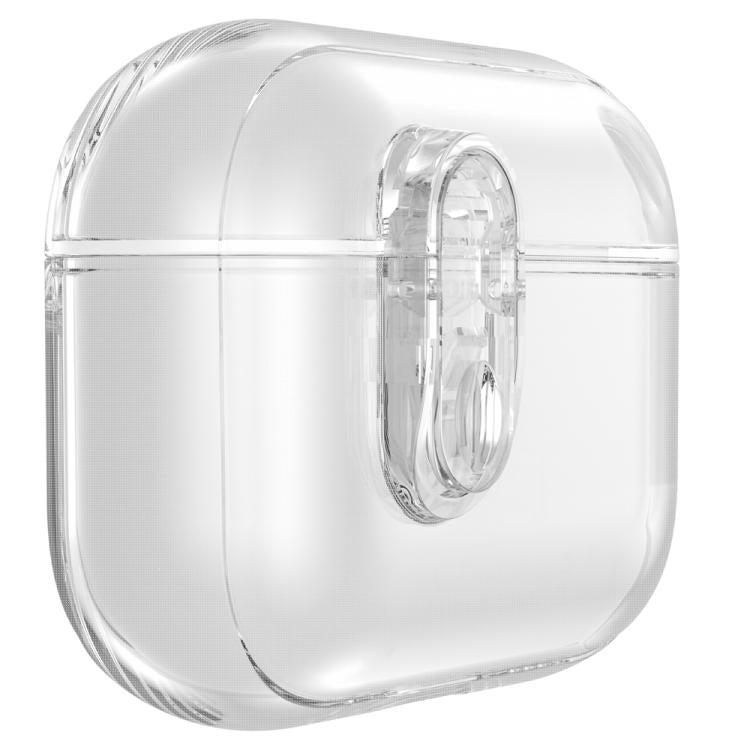 For AirPods Pro 3 LeReach Mega Series Transparent Edition Wireless Earphone Case with Hook