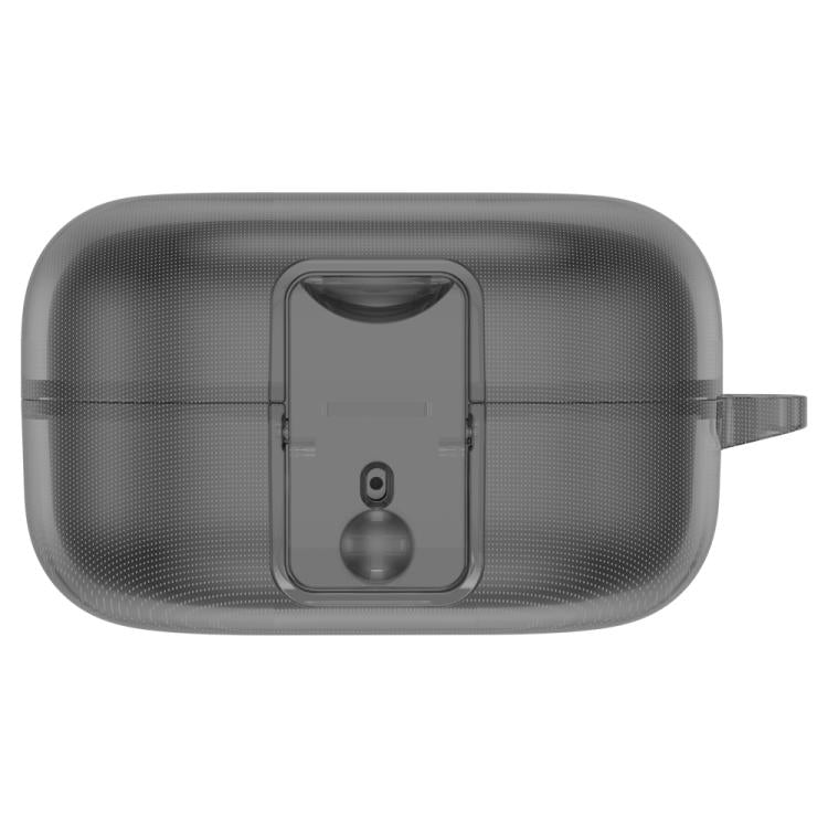 For Galaxy Buds4 /4 Pro LeReach Mega Series Transparent Edition Wireless Earphone Case with Hook