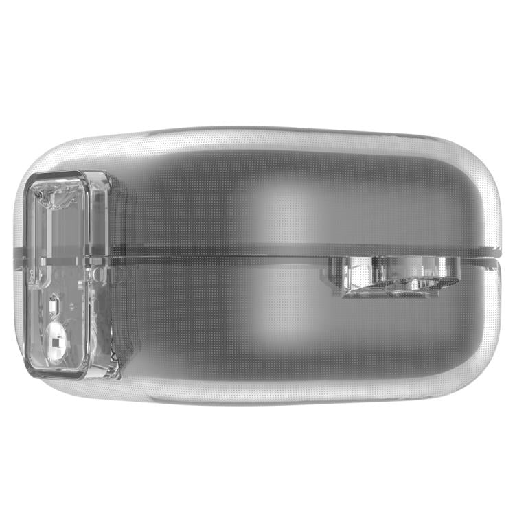 For Galaxy Buds4 /4 Pro LeReach Mega Series Transparent Edition Wireless Earphone Case with Hook