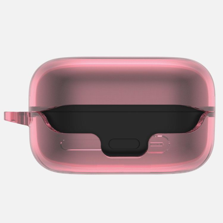 For Galaxy Buds4 /4 Pro LeReach Mega Series Transparent Edition Wireless Earphone Case with Hook