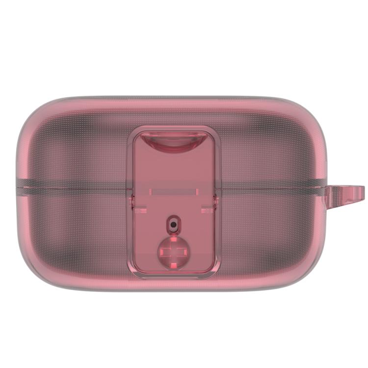 For Galaxy Buds4 /4 Pro LeReach Mega Series Transparent Edition Wireless Earphone Case with Hook