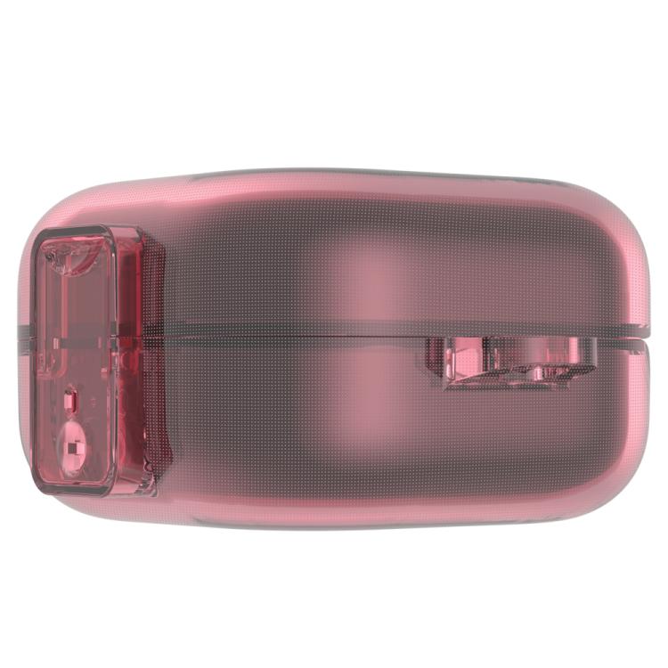 For Galaxy Buds4 /4 Pro LeReach Mega Series Transparent Edition Wireless Earphone Case with Hook