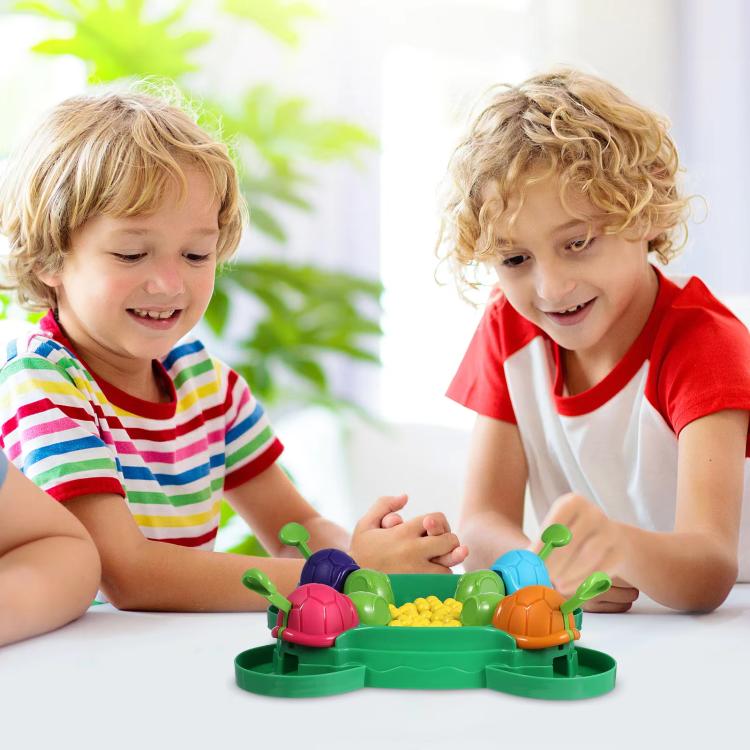 Parent-child Interaction Turtles Eat Beans Desktop Competitive Games Educational Relieve Stress Toy - 36 Beans Turtle Set