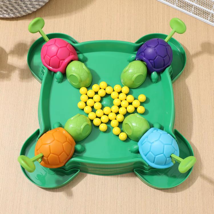 Parent-child Interaction Turtles Eat Beans Desktop Competitive Games Educational Relieve Stress Toy - 36 Beans Turtle Set
