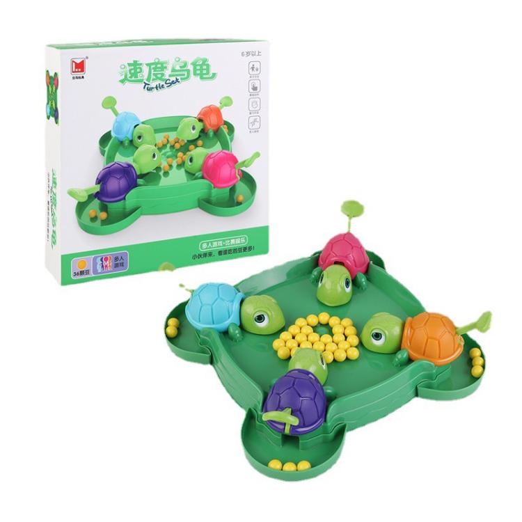 Parent-child Interaction Turtles Eat Beans Desktop Competitive Games Educational Relieve Stress Toy - 36 Beans Turtle Set