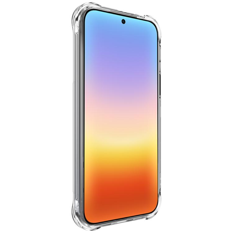 For Huawei Pura 90 Pro 5G imak Magnetic Shockproof Airbag TPU Phone Case - Transparent