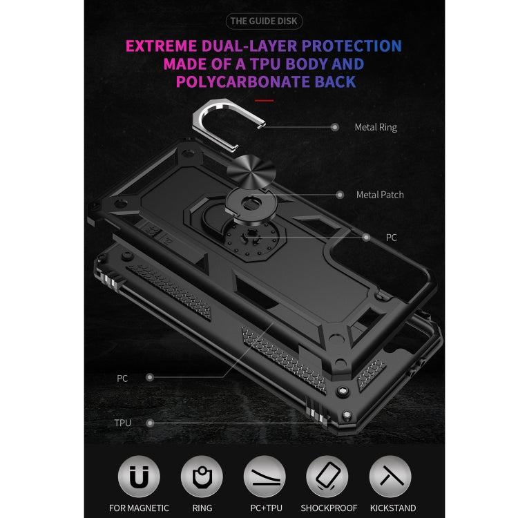For Samsung Galaxy S21+ 5G Shockproof TPU + PC Protective Case with 360 Degree Rotating Holder