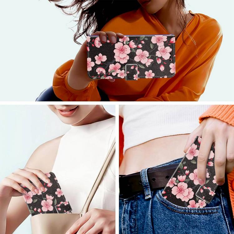 For Infinix Note 60 5G/60 Pro 5G Painted Pattern Vegan Leather Phone Case with Strap