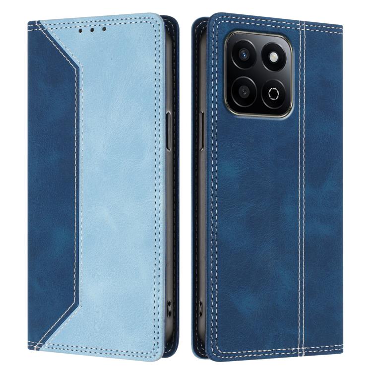 For Honor 200 Smart Skin Feel Two-tone RFID Blocking Vegan Leather Phone Case