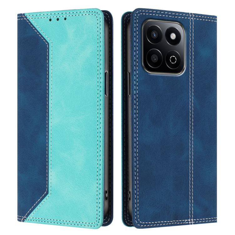For Honor 200 Smart Skin Feel Two-tone RFID Blocking Vegan Leather Phone Case