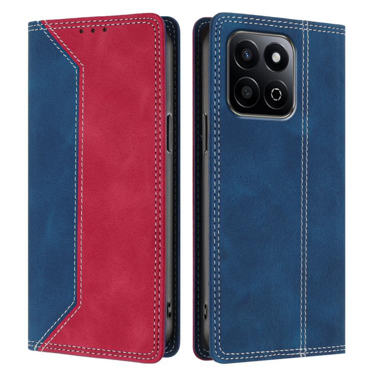 For Honor 200 Smart Skin Feel Two-tone RFID Blocking Vegan Leather Phone Case