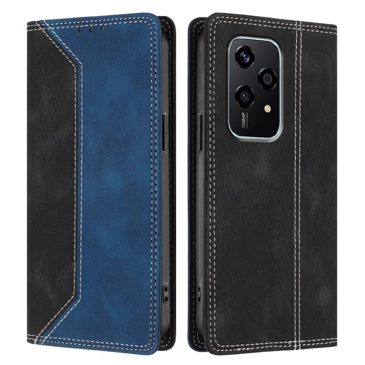 For Honor 200 Lite Global Skin Feel Two-tone RFID Blocking Vegan Leather Phone Case