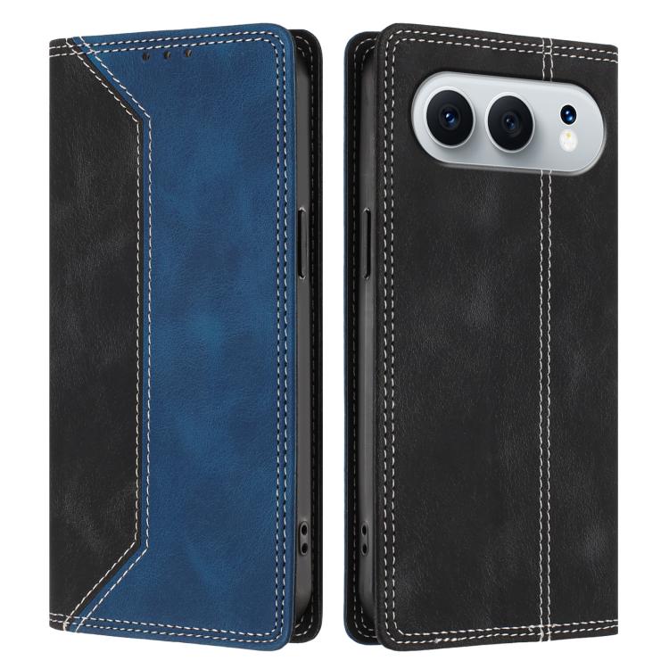 For Honor 500 Global 155.8mm Skin Feel Two-tone RFID Blocking Vegan Leather Phone Case