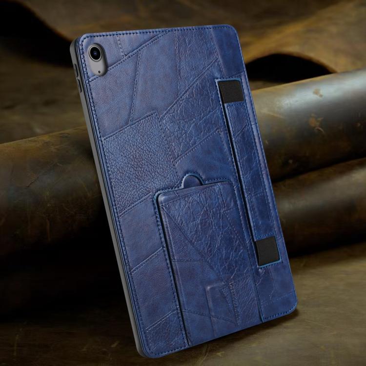 For iPad mini 2024 / mini 6 Wristband Retro Vegan Leather Back Tablet Case with Holder