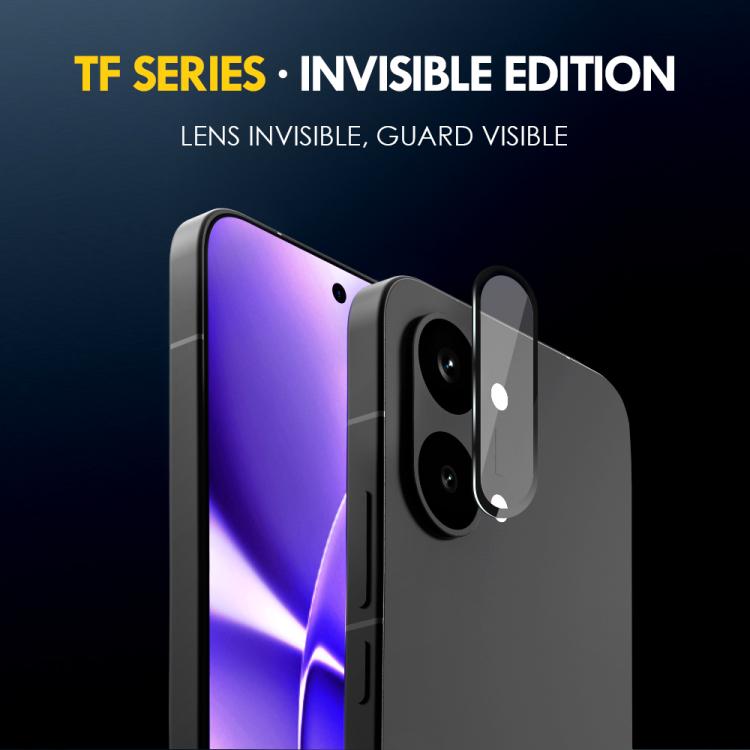 For Redmi Turbo 5 Max 5G LeReach TF Series Invisible Edition HD Wear-Resistant Camera Lens Glass Film - Black
