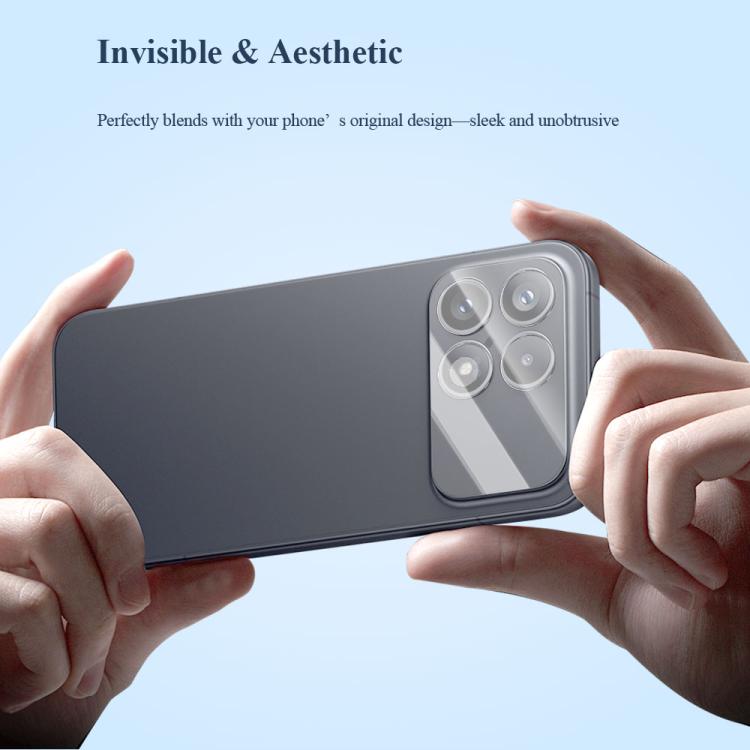 For Redmi K90 / Poco F8 Pro 5G LeReach TF Series 3D Full Coverage Version HD Wear-Resistant Camera Lens Glass Film