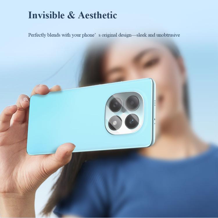 For Redmi Note 15 5G Global 164mm LeReach TF Series 3D Full Coverage Version HD Wear-Resistant Camera Lens Glass Film