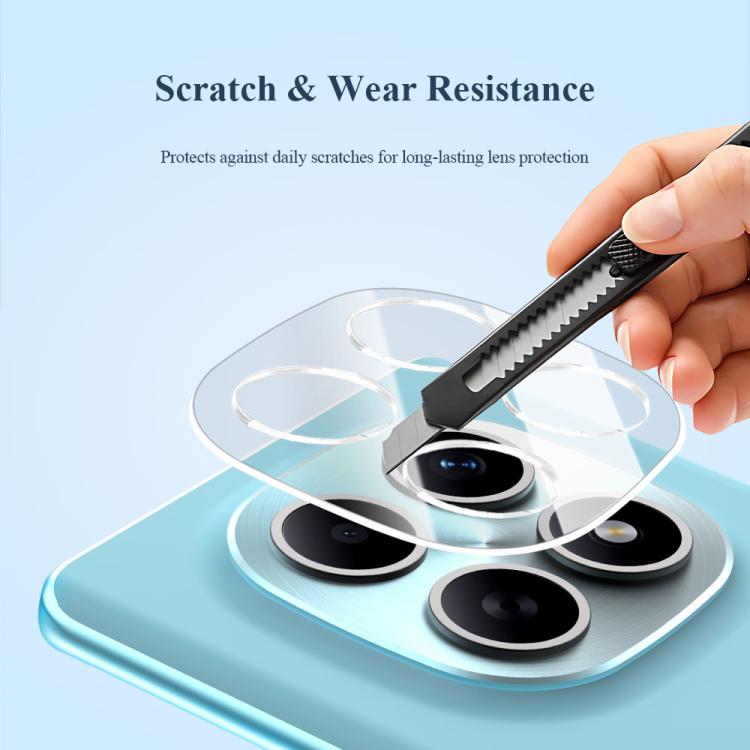 For Redmi Note 15 5G Global 164mm LeReach TF Series 3D Full Coverage Version HD Wear-Resistant Camera Lens Glass Film
