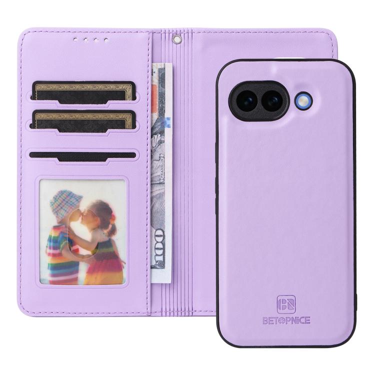 For Google Pixel 10a BETOPNICE BN-005 2 in 1 Detachable Imitate Genuine Leather Phone Case