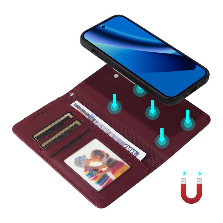 For Google Pixel 10a BETOPNICE BN-005 2 in 1 Detachable Imitate Genuine Leather Phone Case