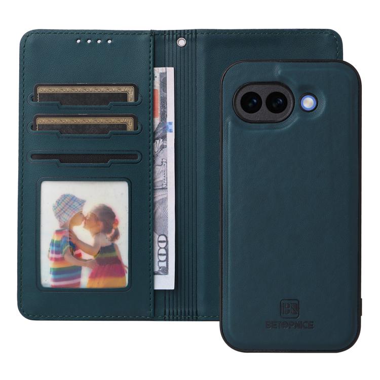 For Google Pixel 10a BETOPNICE BN-005 2 in 1 Detachable Imitate Genuine Leather Phone Case
