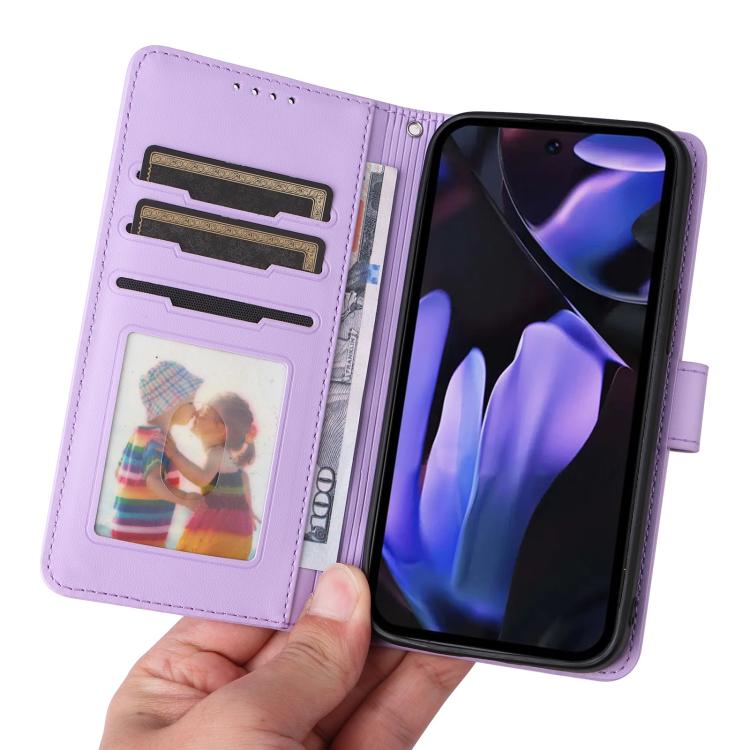 For Google Pixel 9a BETOPNICE BN-005 2 in 1 Detachable Imitate Genuine Leather Phone Case
