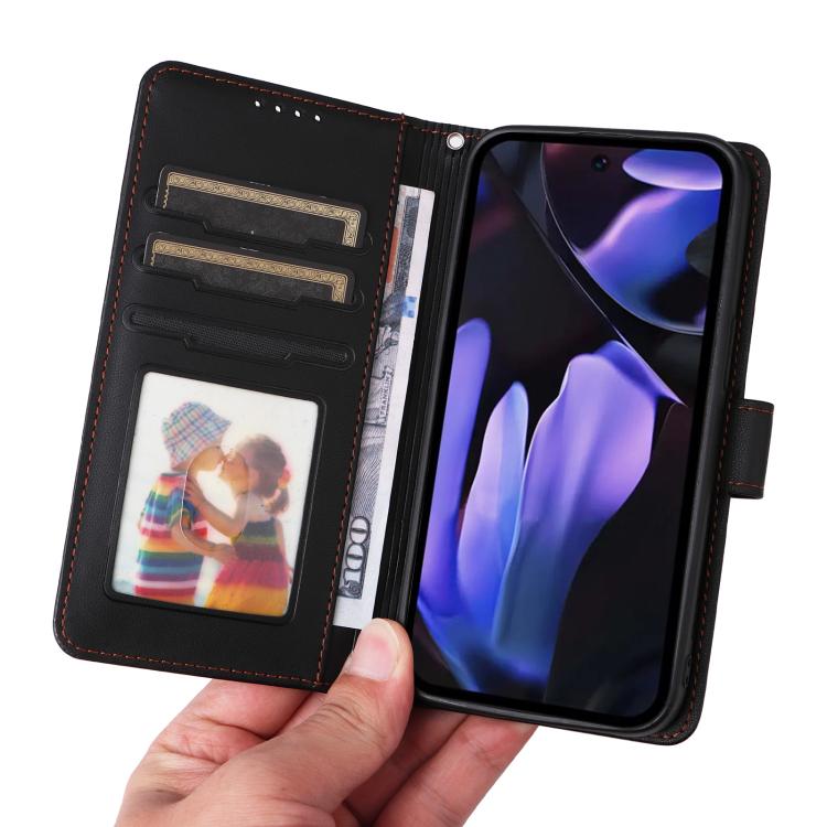 For Google Pixel 9a BETOPNICE BN-005 2 in 1 Detachable Imitate Genuine Leather Phone Case