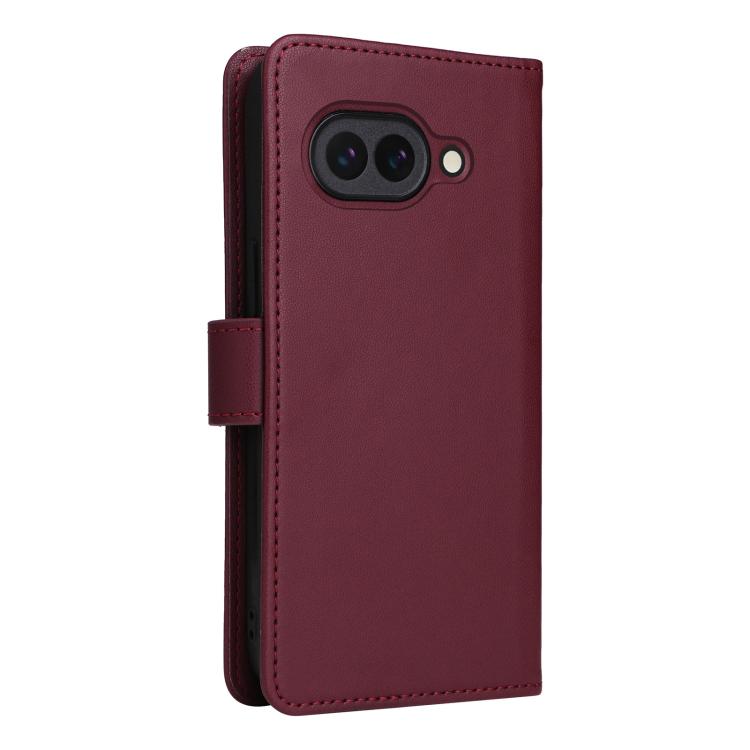 For Google Pixel 9a BETOPNICE BN-005 2 in 1 Detachable Imitate Genuine Leather Phone Case