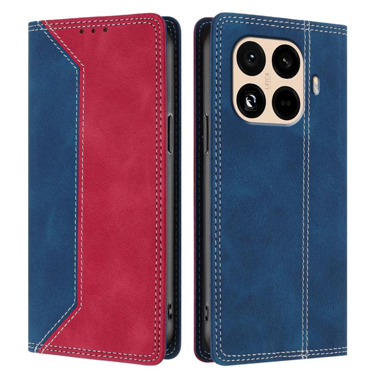 For Xiaomi 15T Pro Skin Feel Two-tone RFID Blocking Vegan Leather Phone Case