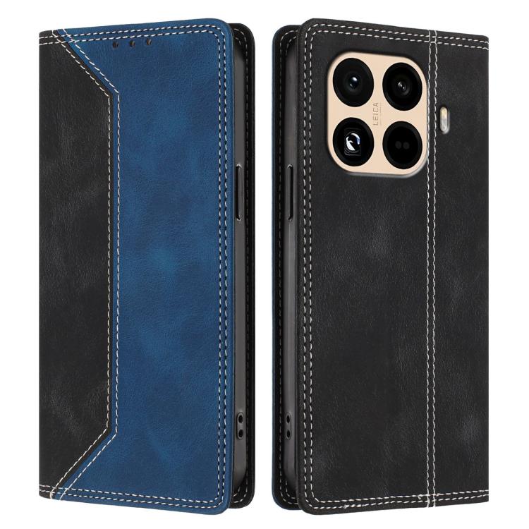 For Xiaomi 15T Pro Skin Feel Two-tone RFID Blocking Vegan Leather Phone Case