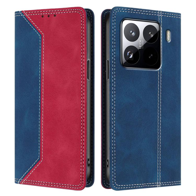 Xiaomi 15S Pro Skin Feel Two-tone RFID Blocking Vegan Leather Phone Case