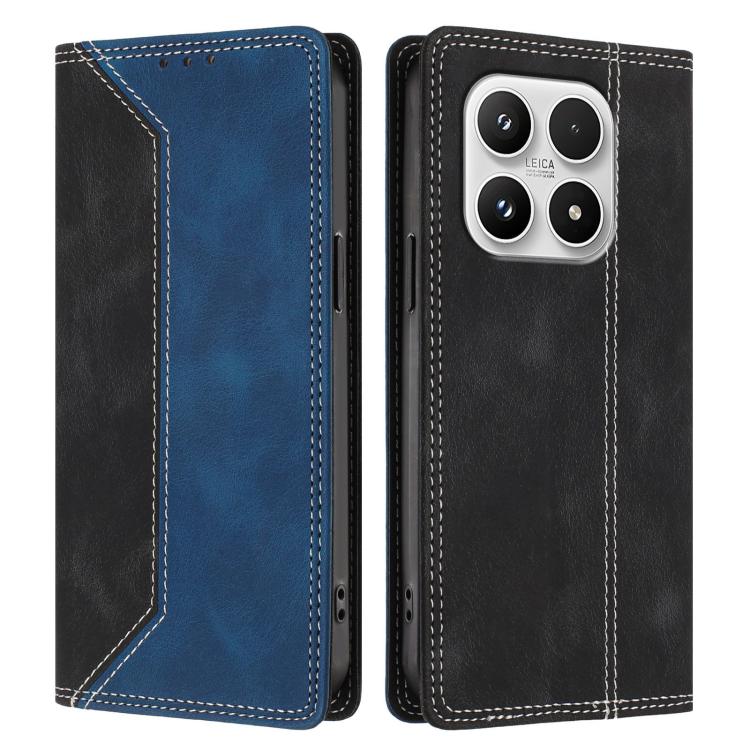 For Xiaomi 17 Skin Feel Two-tone RFID Blocking Vegan Leather Phone Case