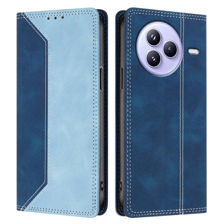 For Xiaomi Civi 5 Pro Skin Feel Two-tone RFID Blocking Vegan Leather Phone Case