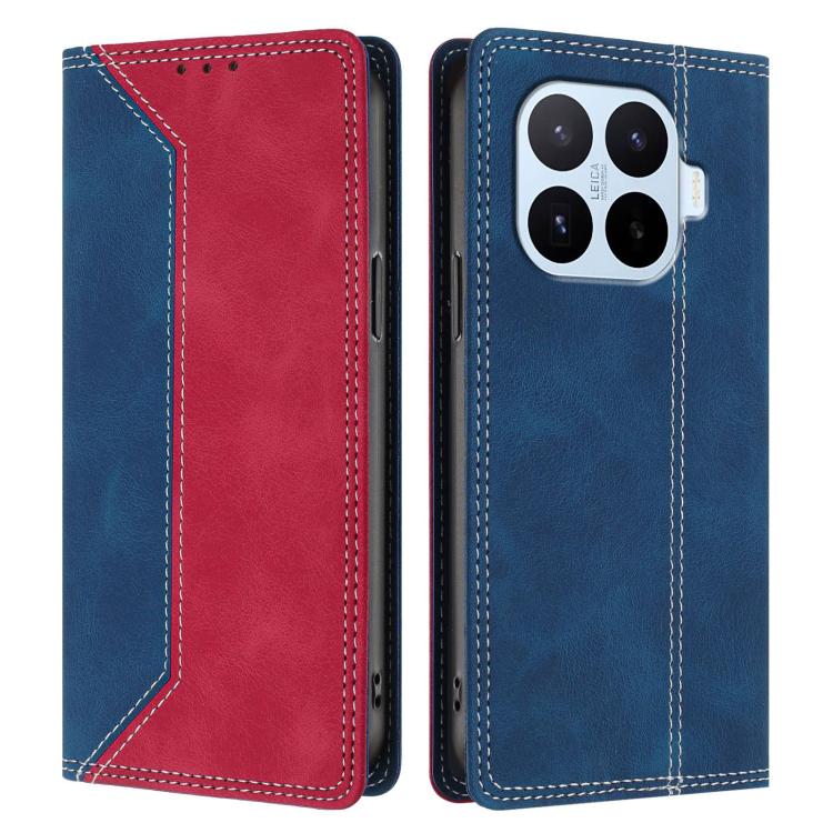 For Xiaomi 17T 5G Skin Feel Two-tone RFID Blocking Vegan Leather Phone Case