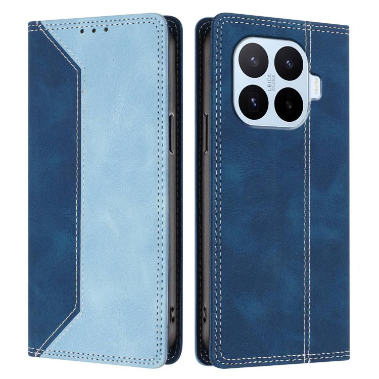 For Xiaomi 17T Pro 5G Skin Feel Two-tone RFID Blocking Vegan Leather Phone Case